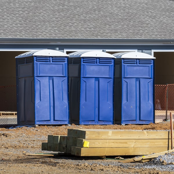 is there a specific order in which to place multiple porta potties in Owasso